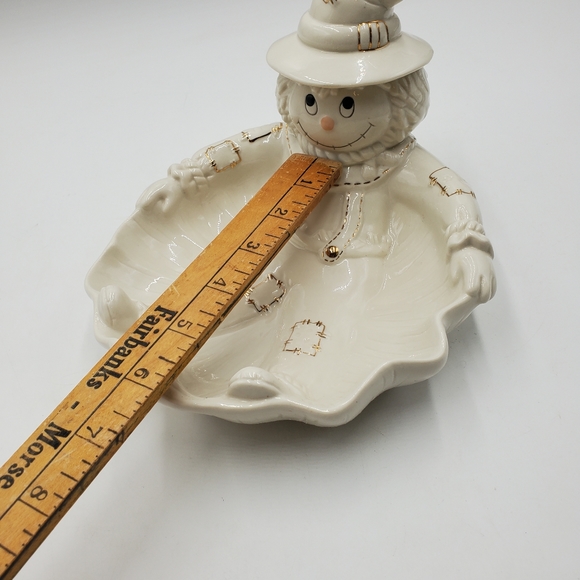 Lenox, Scarecrow Bowl candy dish with gold accents - Picture 8 of 10